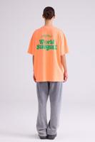 Stieglitz World of Stieg T-shirt | Orange - thumbnail