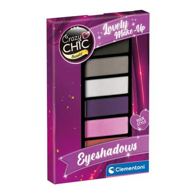 Clementoni crazy chic oogschaduw rock style, 8dlg. Clementoni crazy chic oogschaduw rock style, 8dlg.