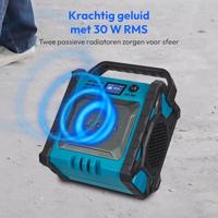 Buitenradio - MEDION - IP54 - 30W RMS - DAB - thumbnail