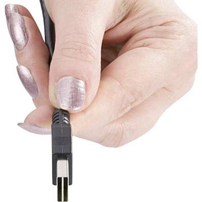 Renkforce USB-kabel USB 2.0 USB-A stekker, USB-A bus 1.80 m Zwart Stekker past op beide manieren, Vergulde steekcontacten RF-4096113