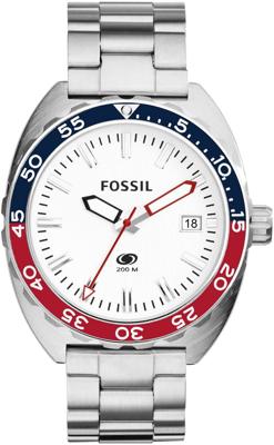Horlogeband Fossil FS5049 Staal 22mm