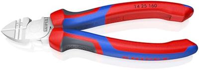 Knipex Afstrip-zijsnijtang verchroomd met meer-componentengrepen 160 mm - 1425160