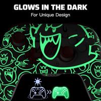 Draadloze controller voor Nintendo Switch - PDP - Rematch Glow Boo-Hoo - thumbnail