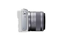 Canon EOS M100 Digitale Camera Kit 24,2MP CMOS 6000 x 4000 pixels, CMOS, Full HD, Touchscreen, Wit - thumbnail