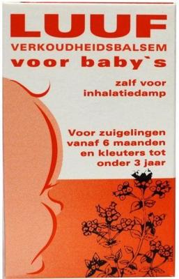 Luuf Verkoudheids Balsem Baby Oranje