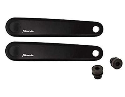 Miranda crankset e-bike delta voor bosch1 170mm zwart