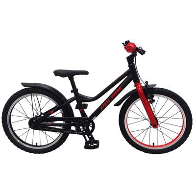 Volare Blaster kinderfiets 18 inch Zwart/ Rood Volare Blaster kinderfiets 18 inch Zwart/ Rood