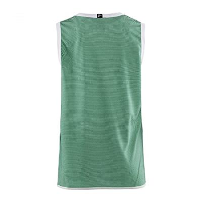 Craft 1911111 Progress Rev. Basket Singlet J - Team Green/White - 122/128