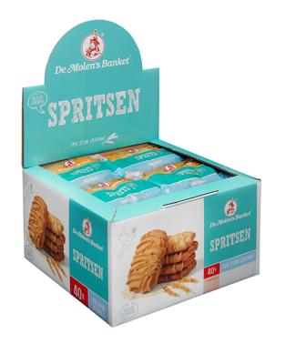 De Molen spritsstukken verpakt (40 stuks)