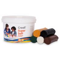 Creall supersoft klei safari kleuren, 1750gr. - thumbnail