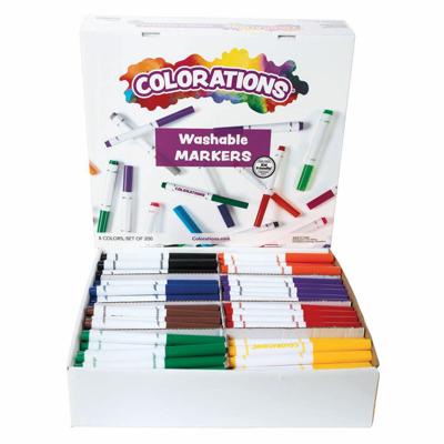 Colorations - uitwasbare markers, 200st.