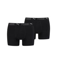 Puma Sport Boxershorts Katoen 2-pack Zwart-S - thumbnail