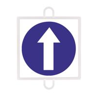 TRAFFIC MANDATORY SIGN PANEL No. 1 (DIRECTION) - thumbnail