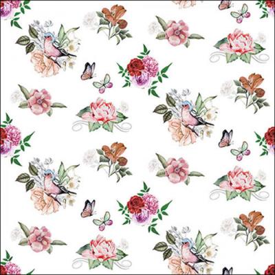 Ambiente servetten charlotte white 33cm
