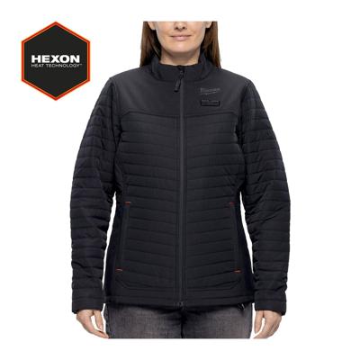 Milwaukee M12™ HPJLBL3-0 (M) HEXON Verwarmde pufferjas dames zwart - 4932493848 Milwaukee M12™ HPJLBL3-0 (M) HEXON Verwarmde pufferjas dames zwart - 4932493848