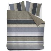 Beddinghouse Beddinghouse Dekbedovertrek Jorren Blauw Grijs 200x200/220 cm - thumbnail