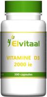 Elvitum Vitamine D3 2000IE Capsules - thumbnail