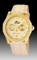 Horlogeband Lotus 15761-2 / BC07679 Croco leder Beige 22mm - thumbnail