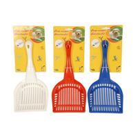 Kattenbak/hondenpoep schep 27,5 cm assorti | 48 stuks - thumbnail