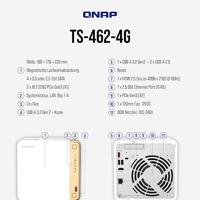 QNAP TS-462-4G - thumbnail