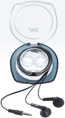 JVC HA F 10 C in-ear koptelefoon,, één maat, zwart