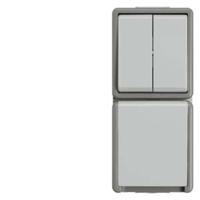 Siemens 5TA4815 Serieschakelaar Delta Grijs Schakelmateriaal 1 stuk(s) - thumbnail