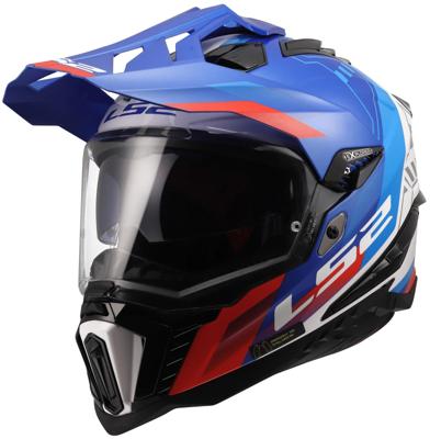 LS2 endurohelm "mx701 explorer hexa" helmet mx701 explorer hexa white/blue/red xxl LS2 endurohelm "mx701 explorer hexa" helmet mx701 explorer hexa white/blue/red xxl