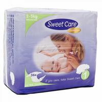 Sweetcare Sweetcare Premium Newborn Maat 1 2-5kg (36st) - thumbnail