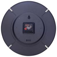 NeXtime NE-3293 Stille Wandklok - 35cm - Discobal - Koepelvormig Glas - "Disco Ball" - thumbnail