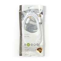 Coaxkabel 90 dB | IEC (coax) male - IEC (coax) male | 2,0 m | Wit - thumbnail