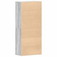 Schoenkast Grijs Sonoma 80x39x180 cm - thumbnail