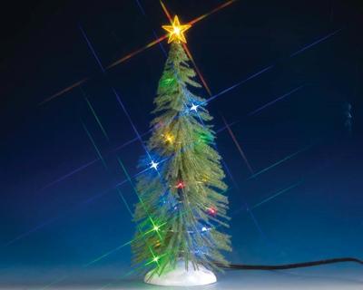 Lemax spruce tree 20 rgb light verlichte boom 2017