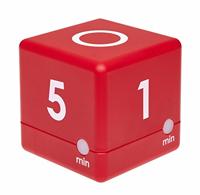 TFA Dostmann Timer Cube Timer Rood Digitaal - thumbnail