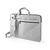Laptoptas | Schouderriem | 8 Opbergvakken | 17 - 18 inch | Grijs - thumbnail