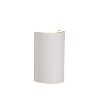 Lucide GIPSY - Wandlamp - 1xG9 - Wit - thumbnail
