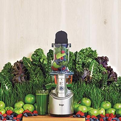 Sage THE BIG SQUEEZE Slowjuicer Zilver Sage THE BIG SQUEEZE Slowjuicer Zilver