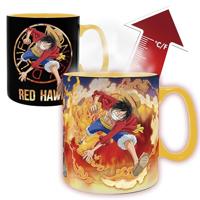 One Piece Heat Change Mug - Luffy & Sabo - thumbnail