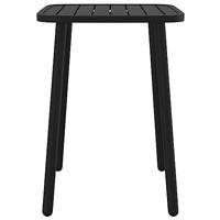 Tuintafel 50x50x71 cm staal antracietkleurig - thumbnail