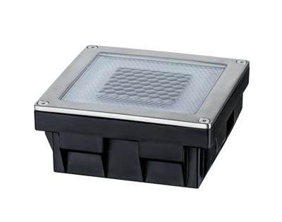 Paulmann 93774 Cube Inbouwlamp op zonne-energie Energielabel: G (A - G) 0.24 W Warmwit RVS, Helder