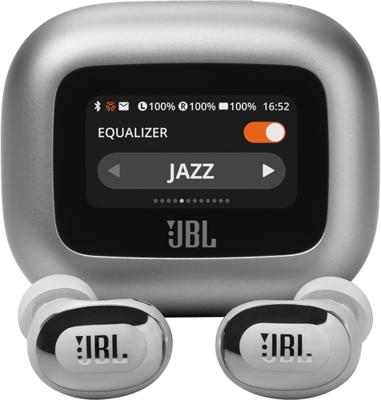 JBL Live Buds 3, Draadloze Oordopjes met Bluetooth, 40 uur Batterijduur, True Adaptive Noise Cancelling en Hoogwaardig JBL Signature Geluid, IP55 Waterproof, Zwart