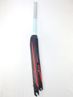 Thompson Vork 28 1 1/8 carbon s-8500 zwart/rood - thumbnail