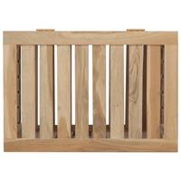 VidaXL Wasmand 50x35x60 cm massief teakhout - thumbnail