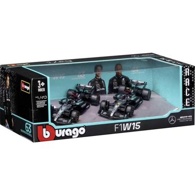 Bburago F1 Mercedes AMG W15E ´24 2er-Set 1:43 Auto Bburago F1 Mercedes AMG W15E ´24 2er-Set 1:43 Auto