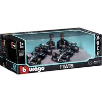 Bburago F1 Mercedes AMG W15E ´24 2er-Set 1:43 Auto - thumbnail