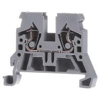 WAGO 870-901 Doorgangsklem 5 mm Spanveer Toewijzing: L Grijs 100 stuk(s) Package