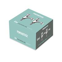 Kranenset Fontastock Zink - thumbnail