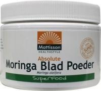 Mattisson HealthStyle Biologische Moringa Blad Poeder - thumbnail