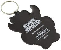 Super Mario - Bowser Rubber Keychain - thumbnail