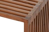 Set van 2 tafels Home ESPRIT Natuurlijk Teakhout 116 x 60 x 46 cm - thumbnail