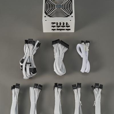 Cooler Master mpe-c501-afcag-3geu mwe gold 1250 v2 white, atx3.0, 1250w, 90%, 140mm, 3x pcie 6+2